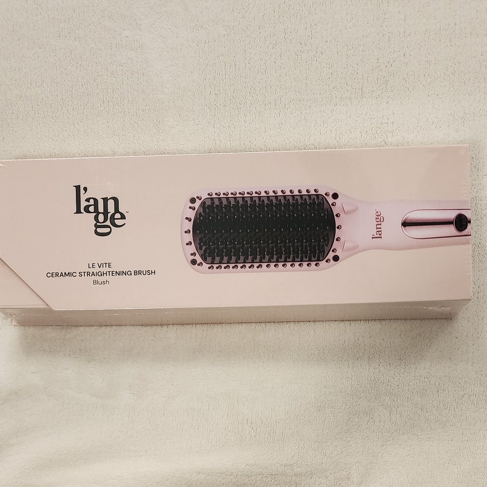 L'ange Le Vite Ceramic Straightening Brush - Blush